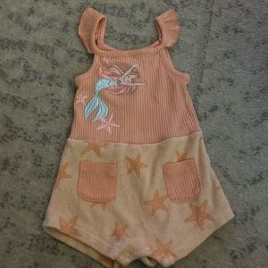 Little Mermaid Romper